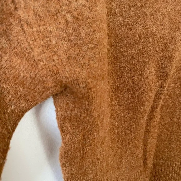 Madewell Dillon Mockneck Pullover Sweater - Heather Cumin - Picture 5 of 7